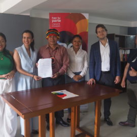 PUEBLO SHUAR ARUTAM FIRMÓ CONVENIO CON ALIANZA PARA EL EMPRENDIMIENTO E INNOVACIÓN – AEI. PUEBLO SHUAR ARUTAM FIRMÓ CONVENIO CON ALIANZA PARA EL EMPRENDIMIENTO E INNOVACIÓN – AEI.
