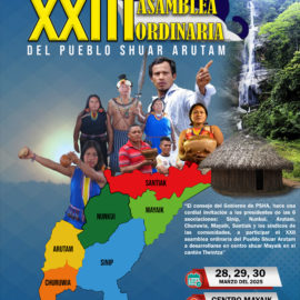 Pueblo Shuar Arutam realizará XXIII asamblea ordinaria Pueblo Shuar Arutam realizará XXIII asamblea ordinaria